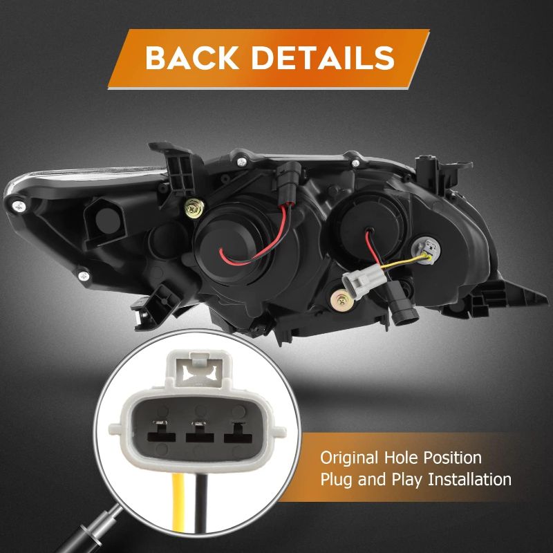 Photo 1 of Headlight Assembly Fit for Toyota Corolla 2011-2013