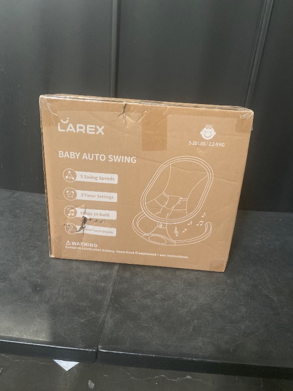 Photo 1 of Baby Swing for Infants to Toddlers with Remote Control, Bluetooth