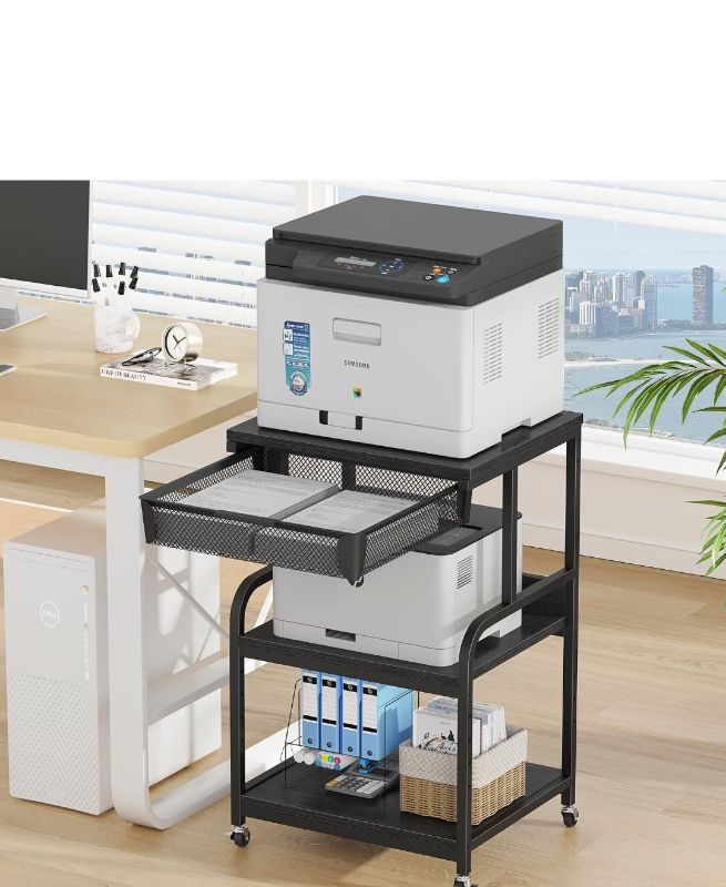 Photo 1 of Easycom OS-PS108 compact rolling computer cart