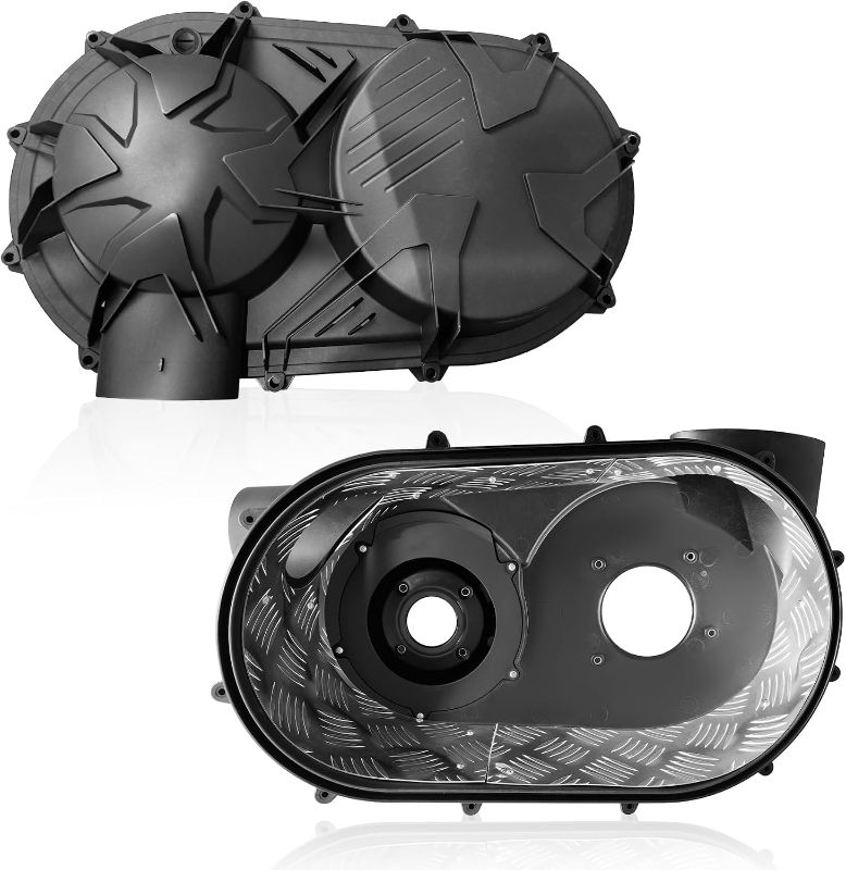 Photo 1 of X3 Outer and Inner Clutch Housing Cover Clutch Drive Belt Inner Cover Shield Guard Replacement for 2017-2021 Can Am Maverick X3 Max Accessories