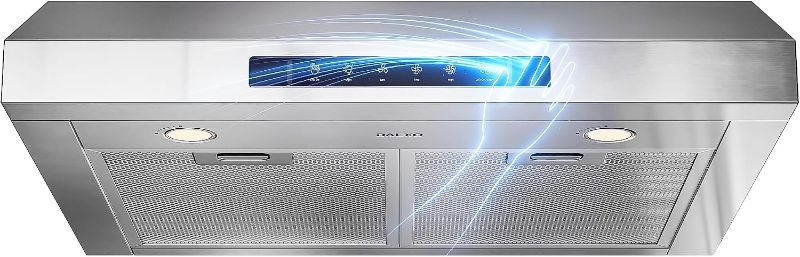 Photo 1 of 30 Inch Under Cabinet Range Hood with 1200 CFM, 3 Speed Gesture Sensing