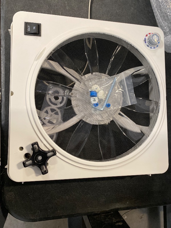 View 2 of Upgrade Kit Rv Roof Vent Fan Motor Replacement Blade, Compatible with Heng's or Ventline