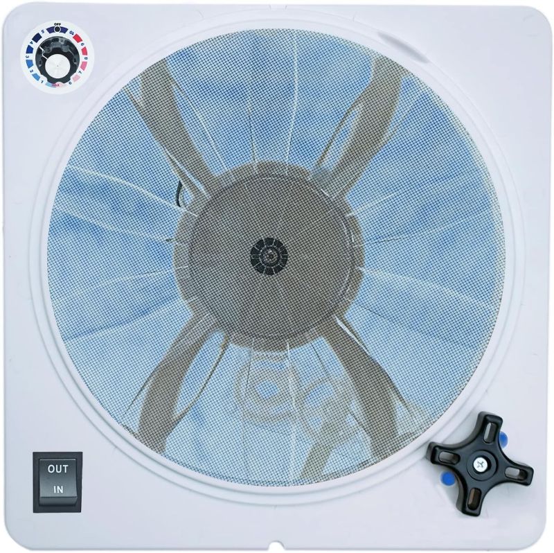 Photo 1 of Upgrade Kit Rv Roof Vent Fan Motor Replacement Blade, Compatible with Heng's or Ventline