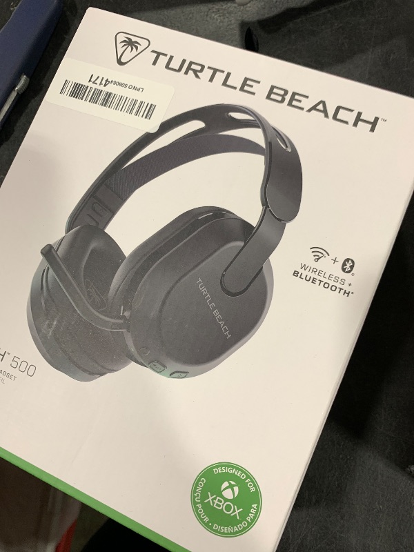 Photo 1 of Turtle Beach Stealth 500 Wireless Gaming Headset Licensed for Xbox Series X|S, Compatible with Xbox One, Bluetooth, PC, Mobile, 40 Hr Battery, Memory Foam Cushions, Flip-to-Mute Mic, Black