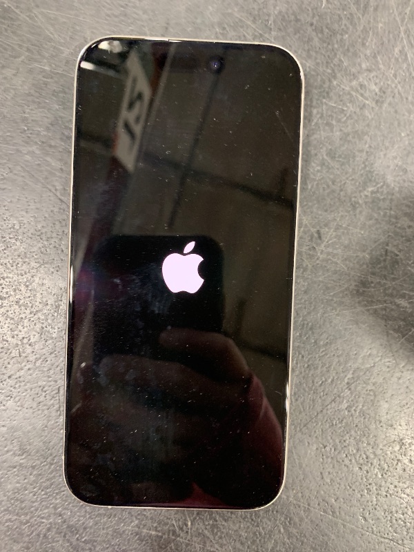 Photo 1 of Apple iPhone 15 Pro, 128GB, Titanium - Unlocked (Renewed)