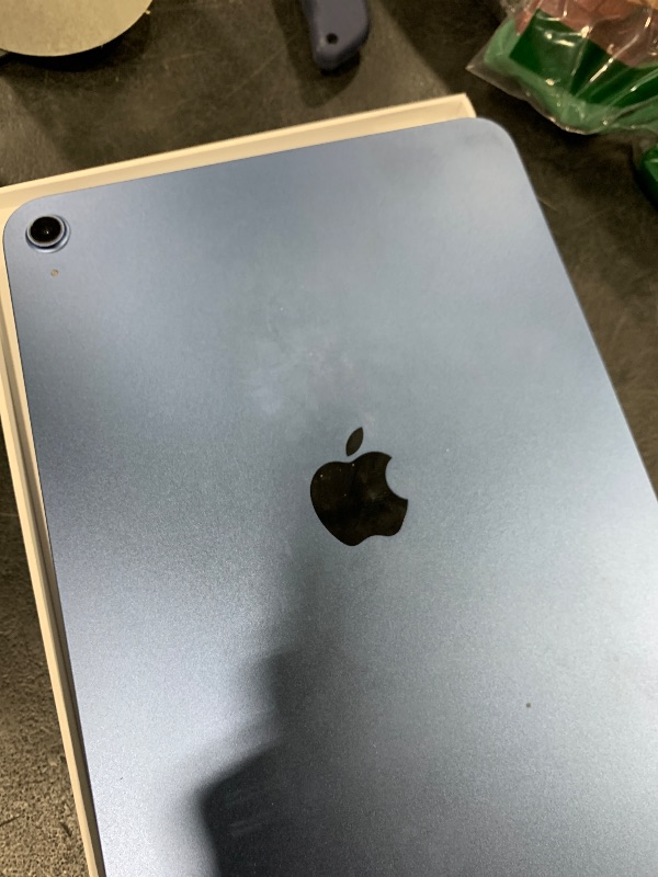 Photo 1 of Apple iPad 11-inch: A16 chip, 11-inch Model, Liquid Retina Display, 128GB, Wi-Fi 6, 12MP Front/12MP Back Camera, Touch ID, All-Day Battery Life — Blue