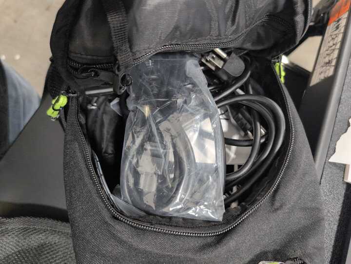 Photo 1 of missing parts---------------------------------------NetAlly AirCheck G3 Pro Kit (Full Tri-Band). Includes an External Directional Antenna and NXT-2000 tri-Band Spectrum Analyzer.