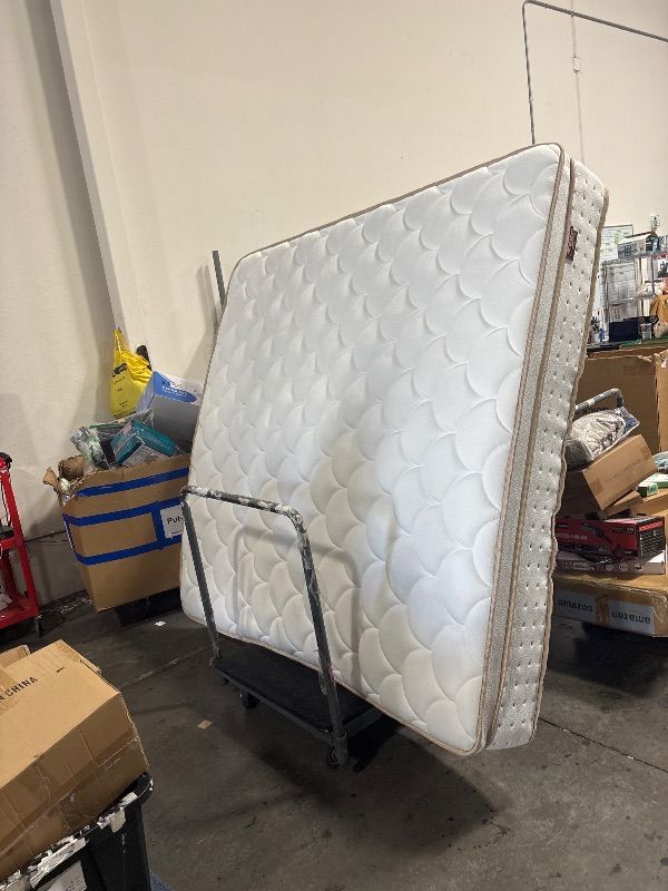 Photo 1 of NO BOX, OUT OF BOX********14 Inch Queen Memory Foam Mattress for Back Pain, Cooling Copper Gel Bed in a Box, Foam Made in USA, CertiPUR-US Certified, Therapeutic Medium Firm, 60x80x14 Black