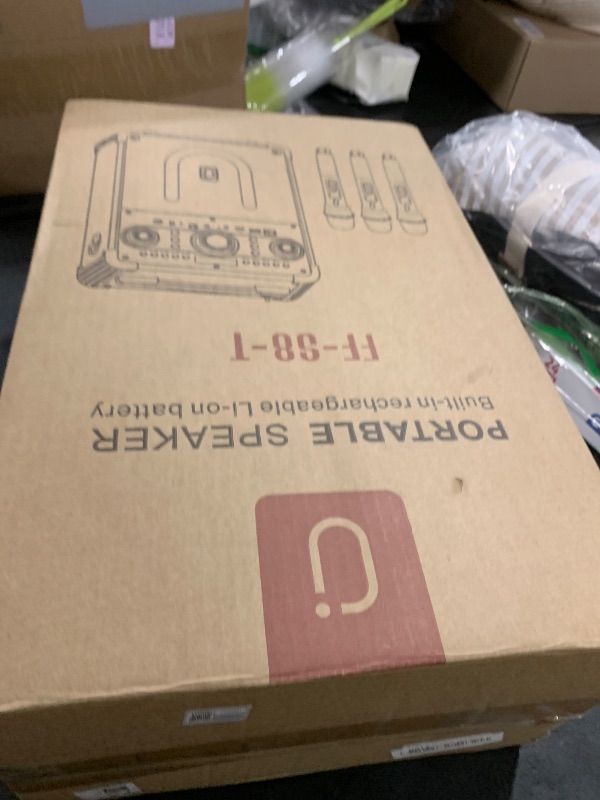Photo 1 of HWWR Karaoke Machine, Portable Bluetooth 5.3 Speaker with 3 Wireless Microphones for Adults, PA System with Echo Adjustment, Support TWS/TF Card/USB/AUX/TVs Connected for Home Party/Outdoor/Events etc