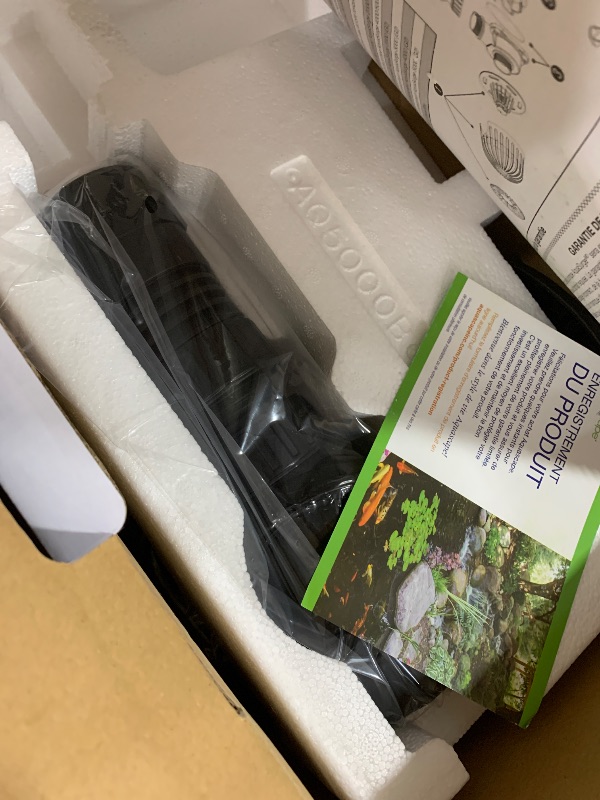 Photo 1 of Aquascape AquaSurge 5000 Asynchronous Pump for Ponds, Pondless Waterfalls, and Skimmer Filters, 5,284 GPH, 91020 Black
