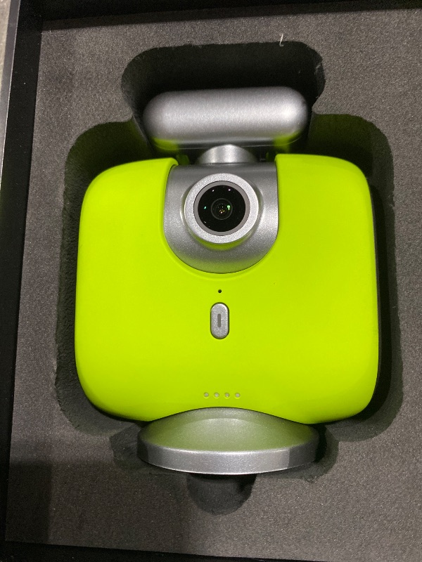 Photo 1 of XbotGo Chameleon AI Auto Sports Action Camera - 4K 60FPS Soccer Camera and Basketball Tracking Camera for Team Sports, Live Streaming, No Subscription, Works with iOS & Android (Lemon Green)