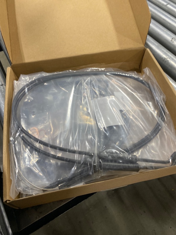 Photo 1 of 12" Handlebars Extended Kit for Harley Softail 2011-2015 Breakout Deluxe Fat Bob Boy Street Sport Glide Heritage Low Rider w/ABS Clutch Throttle Cable Brake Line CAN-Bus Front Turn Signal Wire, Black