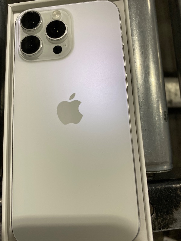 Photo 1 of Apple iPhone (Renewed Premium) 16 Pro Max, US Version, 256GB, White Titanium - Unlocked