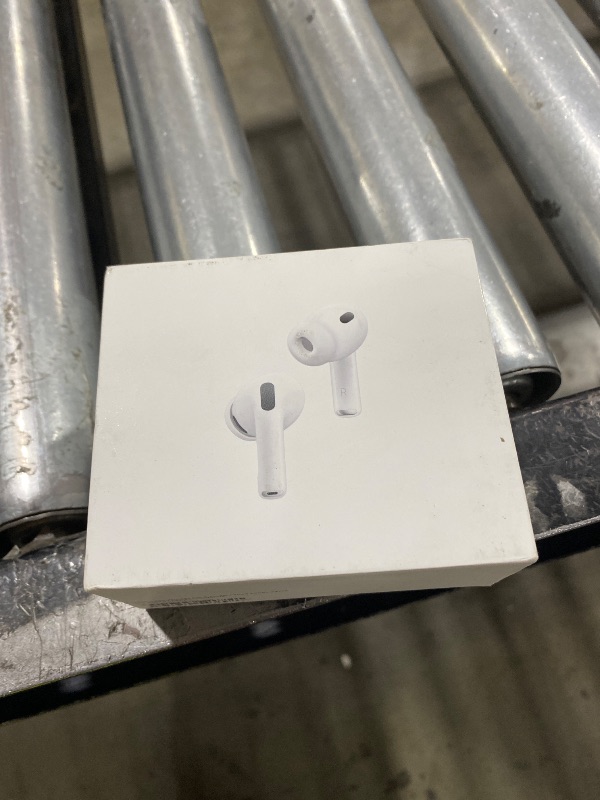 Photo 1 of Apple AirPods Pro 3 Wireless Earbuds, Active Noise Cancellation, Live Translation, Heart Rate Sensing, Hearing Aid Feature, Bluetooth Headphones, Spatial Audio, High-Fidelity Sound, USB-C Charging