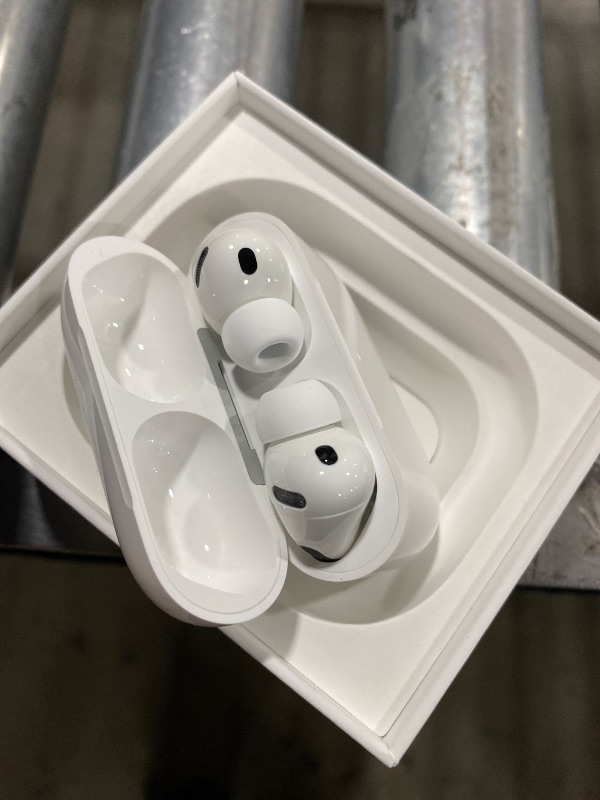 Photo 1 of Apple AirPods Pro 3 Wireless Earbuds, Active Noise Cancellation, Live Translation, Heart Rate Sensing, Hearing Aid Feature, Bluetooth Headphones, Spatial Audio, High-Fidelity Sound, USB-C Charging
