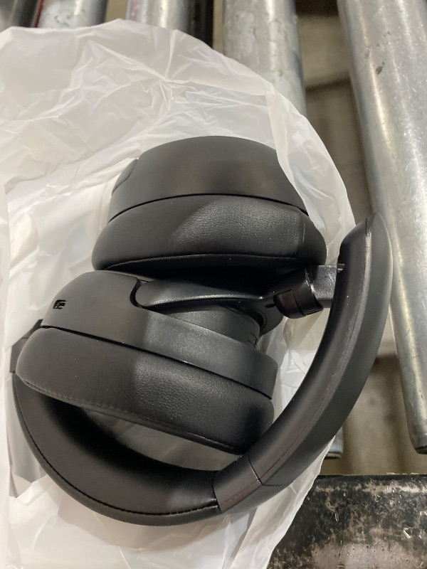 Photo 1 of MMWOWARTS Bluetooth Headphones with Active Noise Cancelling (ANC), Wireless Over Ear Bluetooth Headsets with 35H Playtime, Travel, Black