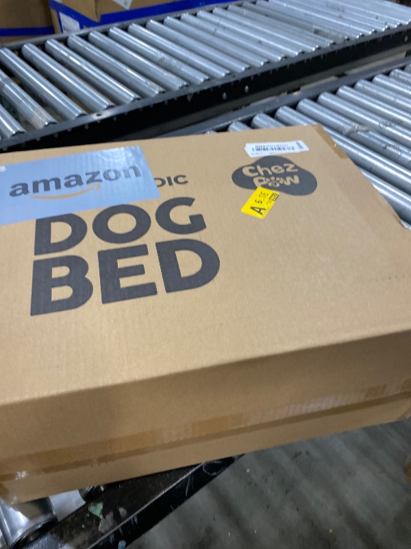 Photo 1 of Washable Orthopedic Large Dog Bed - Dog Beds Large Sized Dogs with Removable Cover Waterproof Pet Bed with Bolster for Extra Large Pet