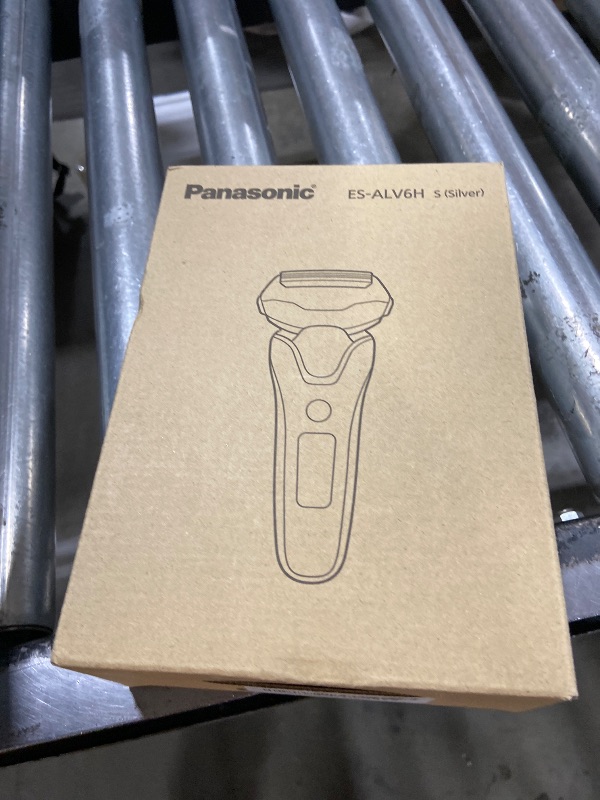 Photo 1 of Panasonic ARC5 Electric Razor for Men Face, Wet & Dry Shavers with Foil Shaver, Pop-up Trimmer, Ultra-Fast 5-Blade, Smart Shave Sensor, 16D Flexible Pivoting Head - ES-ALV6HS (Silver)