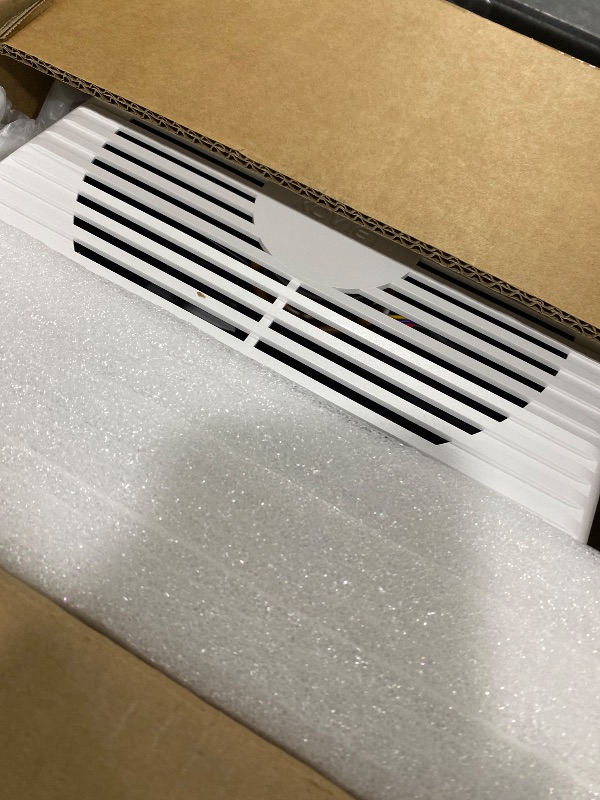 Photo 1 of KOVIET 8" Room to Room Ventilation Fan with Remote, Quiet Reversible Through the Wall Air Transfer Fan, 10-Speed Smart Exhaust Vent, Temperature Control, ETL Certified for Bedroom, Kitchen, Laundry
