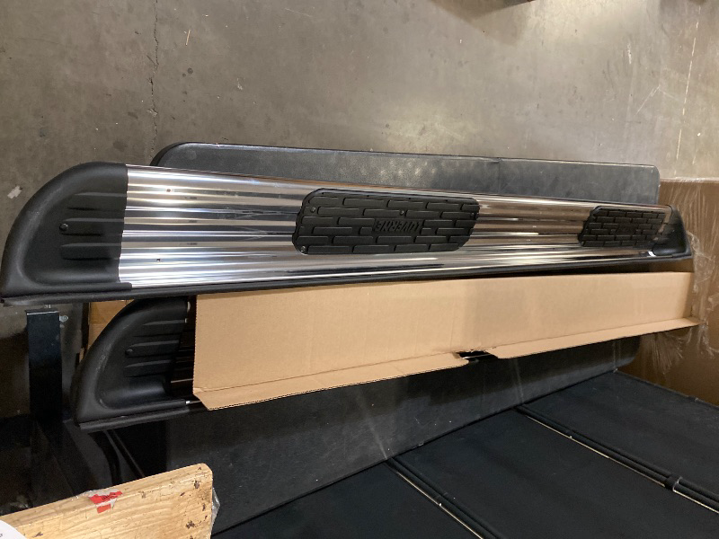 Photo 1 of Polished Stainless Steel Side Entry Steps, Select Silverado, Sierra Crew Cab