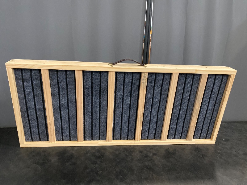 Photo 1 of 39" Long Wooden Pet Ramp, Foldable and height adjustable?Natural