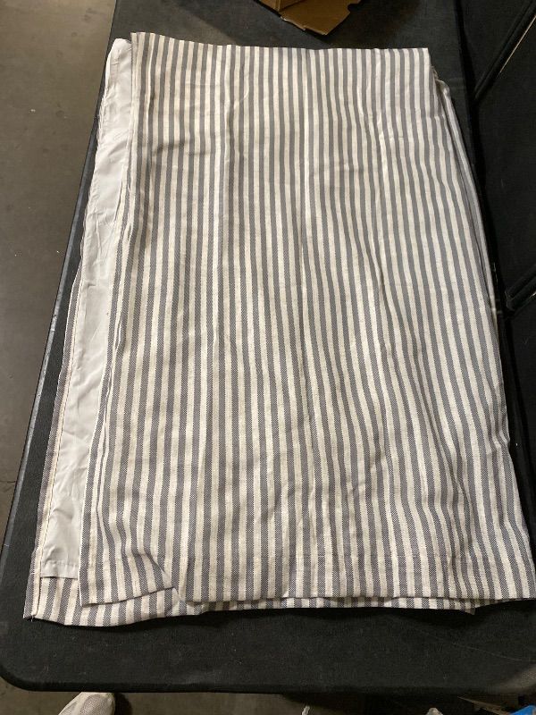 Photo 1 of 80x24 Vintage strip Curtains,2Pack