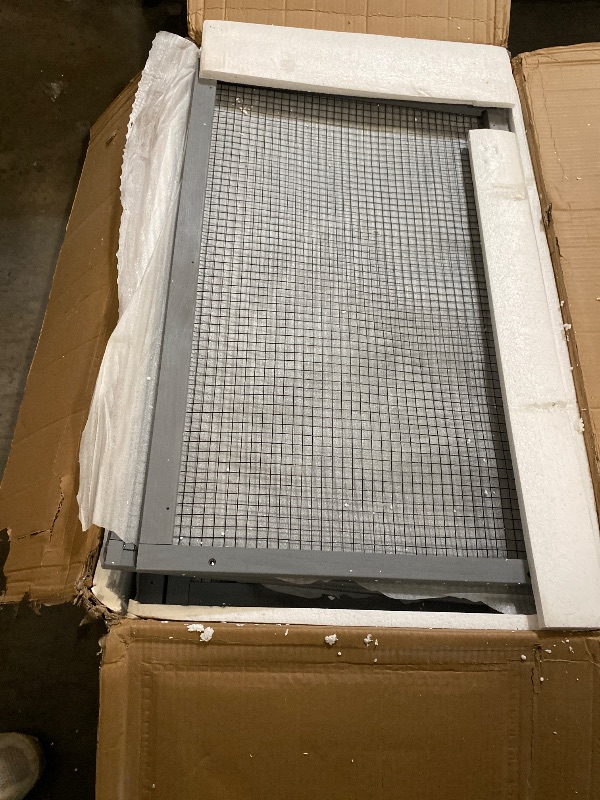 Photo 1 of Aivituvin Catio Outdoor Cat Enclosure with 7 Platforms, 2 Resting Boxes, Large Window Cat House for 4-6 Mulitiple Cats Walk in Kitty Cage with Weatherproof Tarp Roof 70"