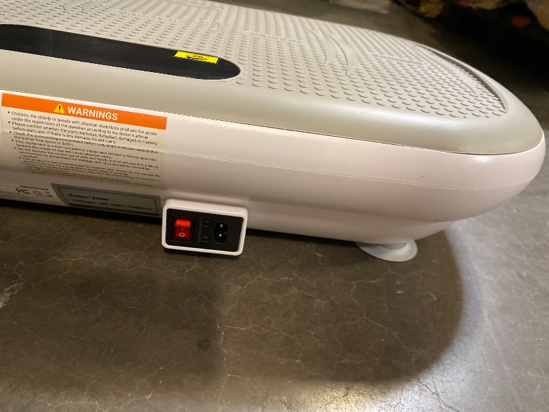 Photo 1 of MERACH Vibration Plate Exercise Machine, Curved Vibration Plate for Lymphatic Drainage Weight Loss, Vibrating Plate with Real-Time Calorie Tracking on LED Display, Workout Equipment for Home Women Men