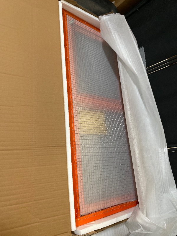 Photo 1 of Coziwow Folding Chicken Coop, Wooden Rabbit Hutch for Small Animals with Roosting Bar, Orange