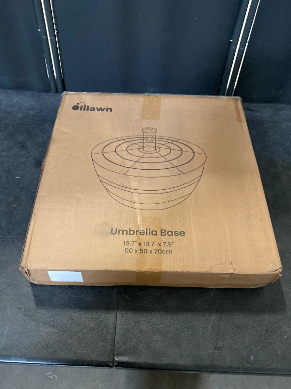 Photo 1 of 19.7 x 19.7 x 7.9 Olilawn Umbrella Base