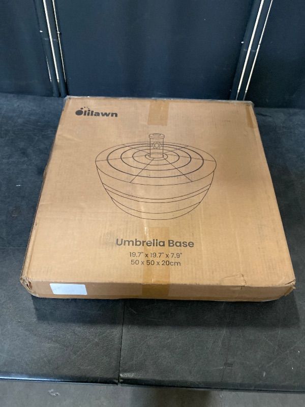 Photo 1 of 19.7 x 19.7 x 7.9 Olilawn Umbrella Base