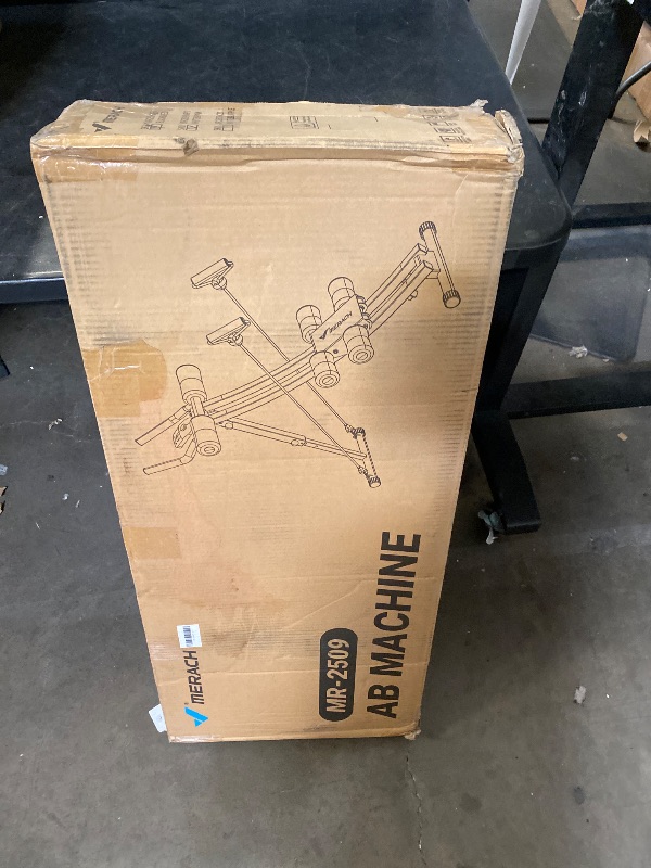 Photo 1 of Merach Foldable Ab Machine with Single-Side Motion