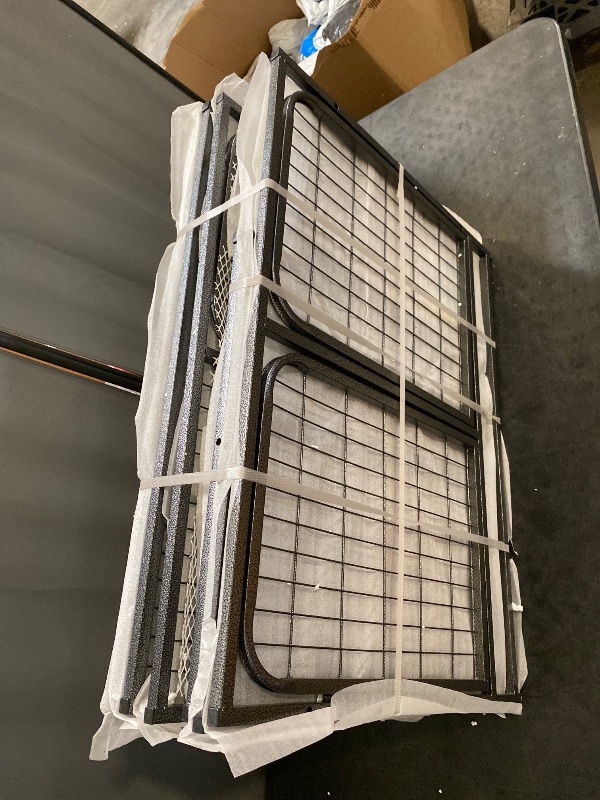 Photo 1 of Cat Cage, Small Animal Cage with Wheels, Cat House Enclosure 83 x 60 x160 cm for Indoor Outdoor, Metal Catio with Hammock, Platforms, Removable Tray, Cushion for Rabbit, Ferret