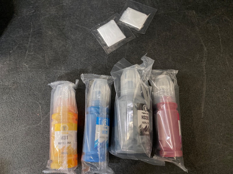 Photo 1 of Faslvink 31 Ink Bottle Set 32xl Black Ink Bottle