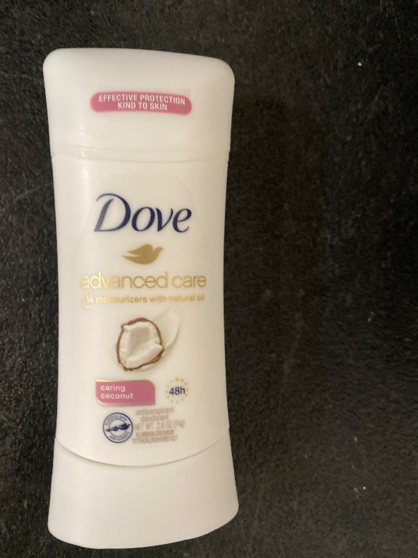 Photo 1 of Dove Advanced Care Antiperspirant Deodorant Caring Coconut, Nutrium Moisture, 2.6 Oz