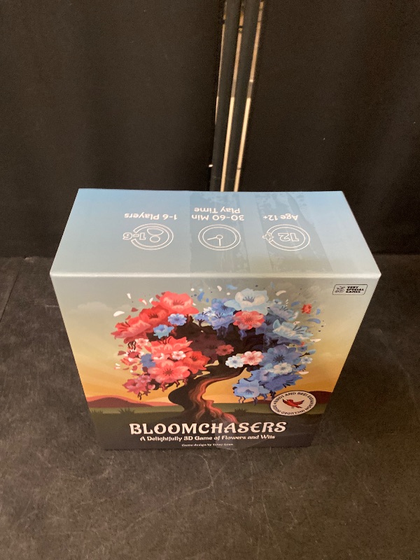 Photo 1 of Bloomchasers 3D Flower Stacking Tree Building Board Game for Families and Adults, Light Strategy, Beautiful, Fun & Competitive, Base Game + Expansion, 1-6 Players, Age 12+