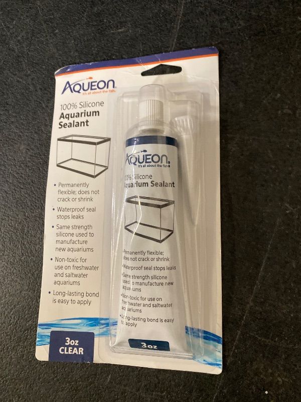 Photo 1 of Aqueon Silicone Sealant Clear 3 Ounces