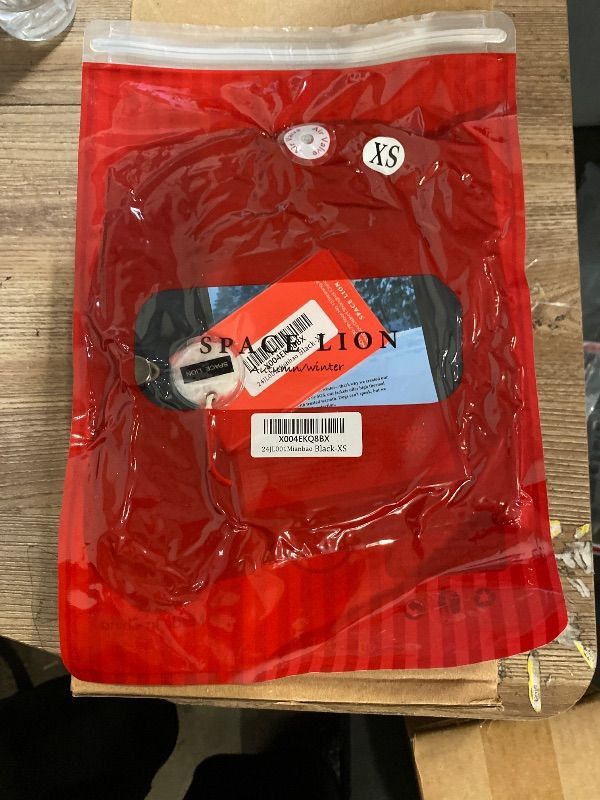 Photo 1 of (Black, Size8/XS) SPACE LION Dog Puffer Jacket, Down Winter Coat, Durable Outdoor Coat for Cold and Windy Conditions, Lightweight & Adjustable Fit Coats for Small Dogs,