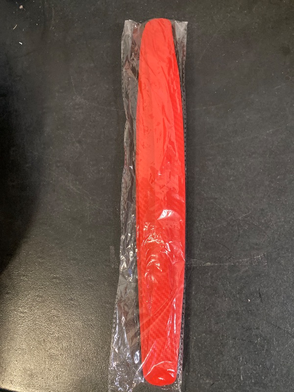Photo 1 of 2-Pack AZhause Bumper Guard, Front Rear Anti-Collision PVC Strip for Cars, Pickups and SUVs (Red)
