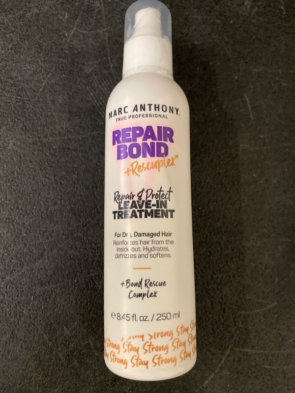 Photo 1 of Marc Anthony Bond Repair Leave In Hair Conditioner Treatment for Dry & Damaged Hair, Repair Bond - Treatment & Deep Conditioning Moisturizer Reduces Breakage & Flyaways - Fights & Reduces Frizz