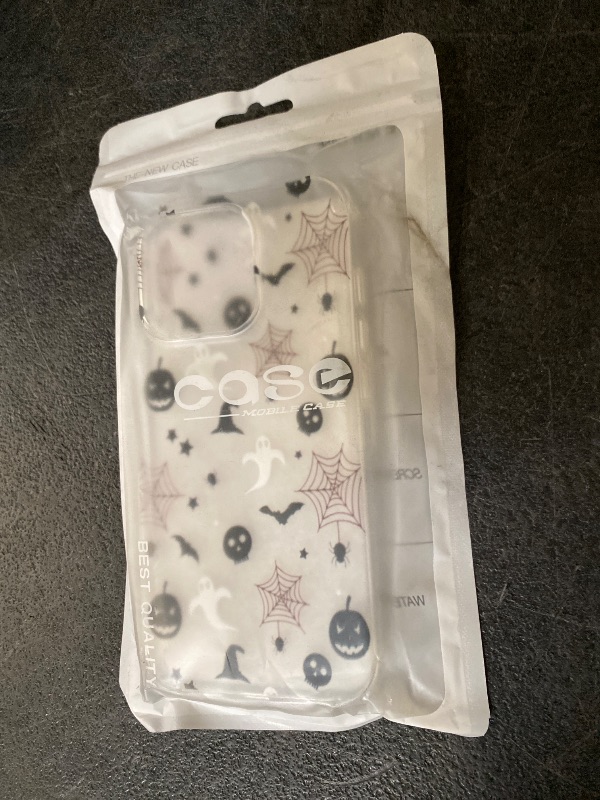 Photo 1 of BEIMEITU for iPhone 16 Pro Case Halloween Pumpkin Skull, Cute Design Women Girls Case Clear Shockproof Soft Slim Mobile Phone Cover for iPhone 16 Pro Kids
