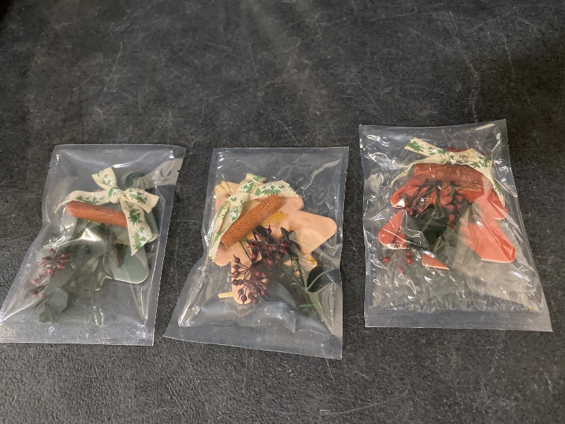 View 2 of Colomix Car Air Fresheners, Cute Christmas Decorations for Cars & Home, Scented Hanging Car Accessories 3 Scents, Long-Lasting, Handmade, Odor Eliminator For Car & Closet, Lovely Christmas Gift