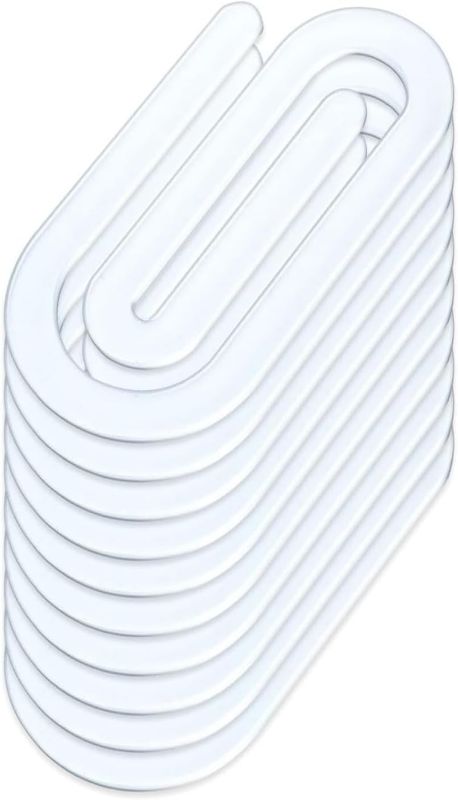 Photo 1 of 20 Pcs Acrylic Paper Clips Blanks Bookmarks Large Paperclips Paper Aesthetic for Reading