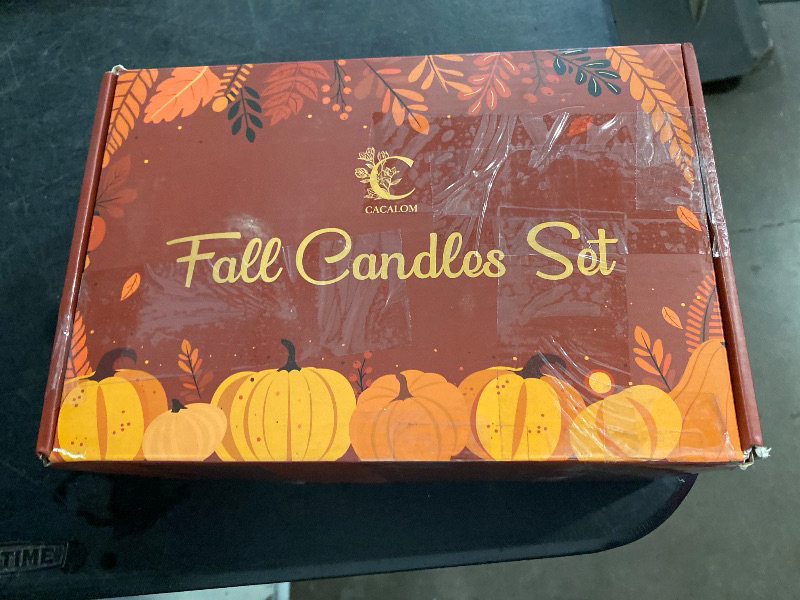Photo 1 of 58oz Winter Scented Candles Set 6Pcs Aromatherapy Soy Wax Decorative Candles for Birthday Halloween Christmas, House Warming Gifts for Women 9oz Apple/Vinilla/Cinnamon/Pumpkin/Latte/Cocoa Candle