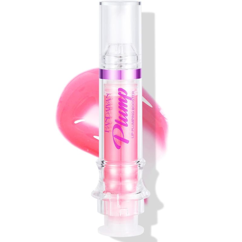 Photo 1 of BAISEN DIARY Plumping Lip Oil With Chili Extract - Fuller Lips Instantly! Ultra-Hydrating & Nourishing, Glossy Finish Lip Glow Oil, Lip Plumping Booster Plump (05 Wild Strawberry)