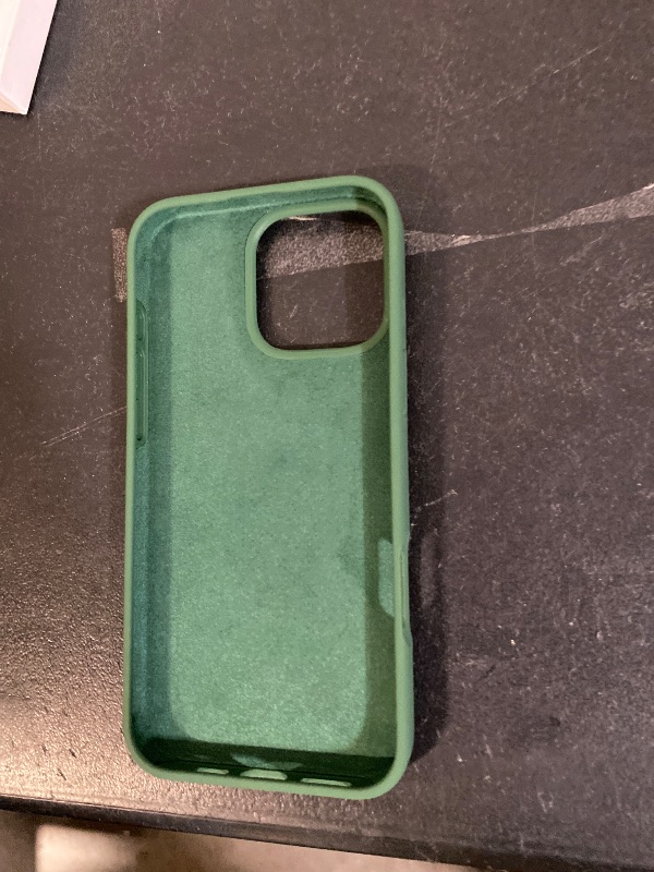 Photo 1 of OuXul Designed for iPhone 16 Pro Max Case,Shockproof Liquid Silicone Protective Phone Case with Soft Anti-Scratch Microfiber Lining Ultra Slim Drop Protection Phone Cover 6.9 inch (Military Green)