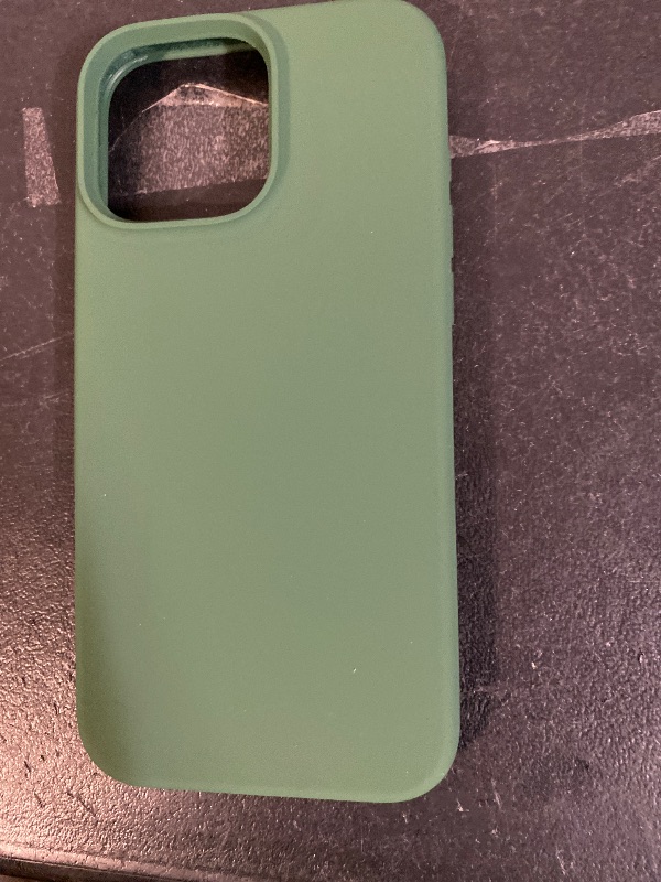 Photo 1 of OuXul Designed for iPhone 16 Pro Max Case,Shockproof Liquid Silicone Protective Phone Case with Soft Anti-Scratch Microfiber Lining Ultra Slim Drop Protection Phone Cover 6.9 inch (Military Green)