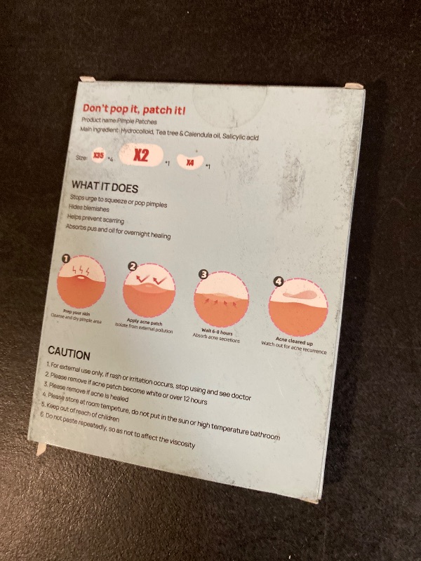 Photo 1 of Asocrew PimPle Patches Size X35 X2 X3