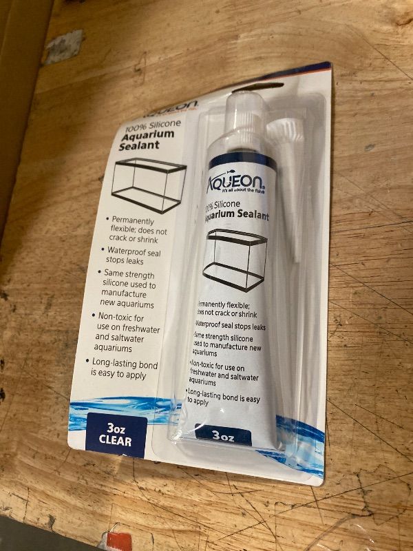 Photo 1 of Aqueon Silicone Sealant Clear 3 Ounces
