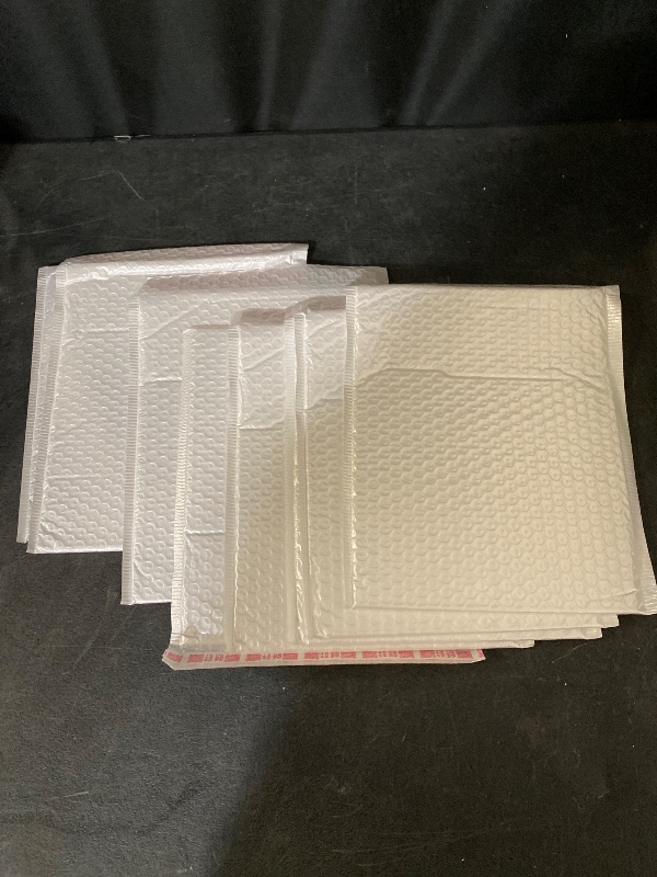Photo 1 of 10 Pack Extra Large 10 x 13" Bubble Mailers Poly Padded Envelopes Cushioned Mailing Envelopes Bubble Padded Mailers Self Adhesive Waterproof Shipping Bags for Business Christmas Packaging Gift